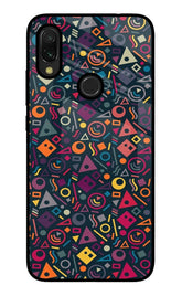 Geometric Abstract Redmi Y3 Back Cover